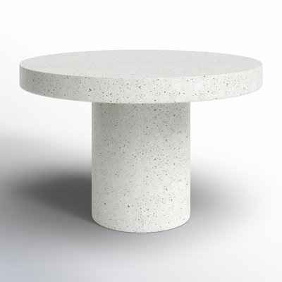 Kareen Concrete Pedestal Dining Table