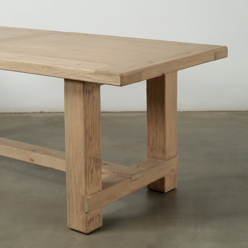 Ramlal Pine Wood Dining Table