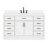 Tidworth Solid Wood Single Bathroom Vanity with 1.5'' White Quartz Top-159445744-193868336