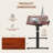 Adjustable Standing Desk, Whole-Piece Desktop-1701964203-1704026239