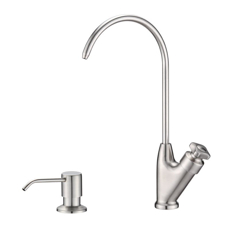 Eqloo Kitchen Faucet with Soap Dispenser