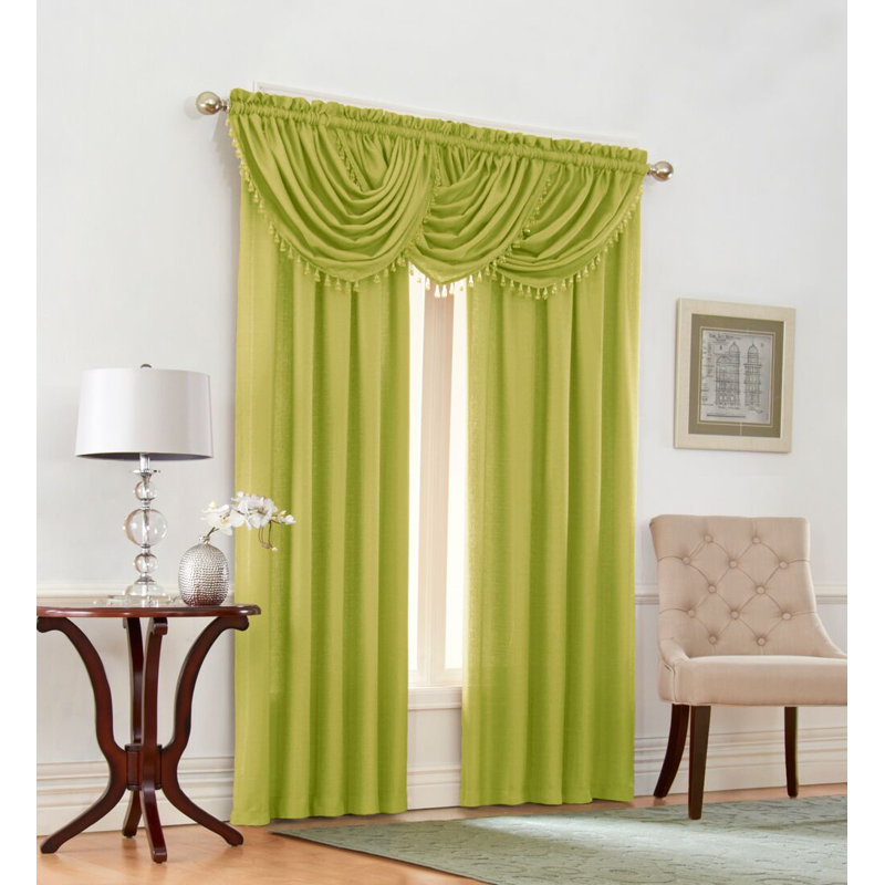 Rideau obscurcissant avec passe-tringle Shenandoah, Lime