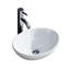 Lavabo pour salle de bain oval moderne