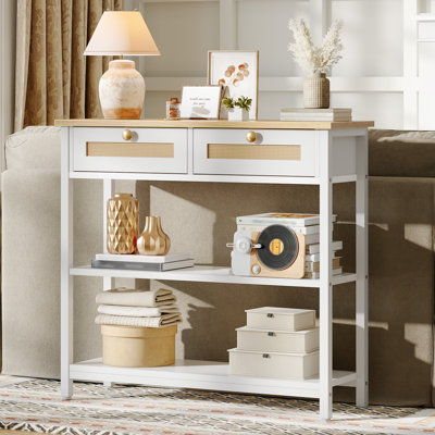 Console 31,5 po avec tiroirs Jennabella