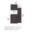 Ensemble de rangement modulaire 3 pièces 44,02 po Universal Storage-61380878