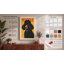 Poodle Portrait Retro - Wrapped Canvas-585346977-585347002