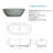 69" x 31.9" Freestanding Solid Surface Soaking Stone Resin Bathtub, Thick Edge Tubs with Overflow, Pop-up Drain-121906575