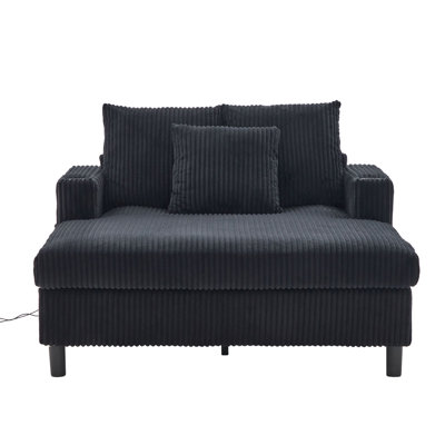 50'' Upholstered Chaise Lounge