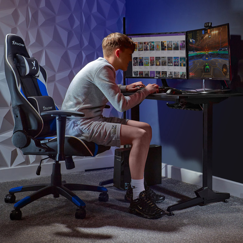 X Rocker Junior Agility Gaming Chair, Blue