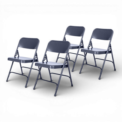 Bernadine Stackable Folding Chair Set of 4
