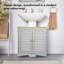 Shrewsbury Grey Under Sink Bathroom Cabinet-122000248