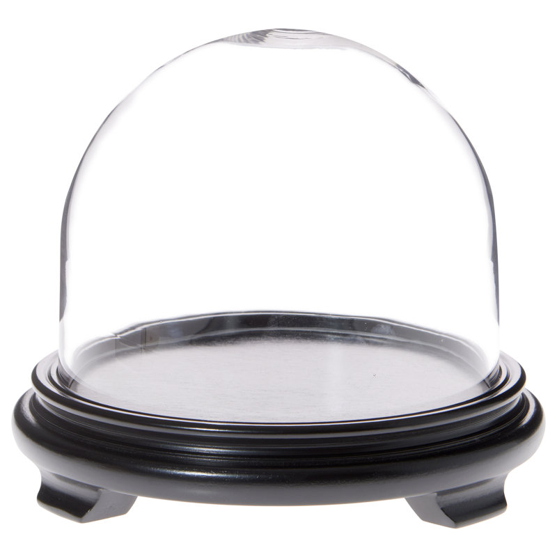 Keiche Cloche, Base en placage de bois noir