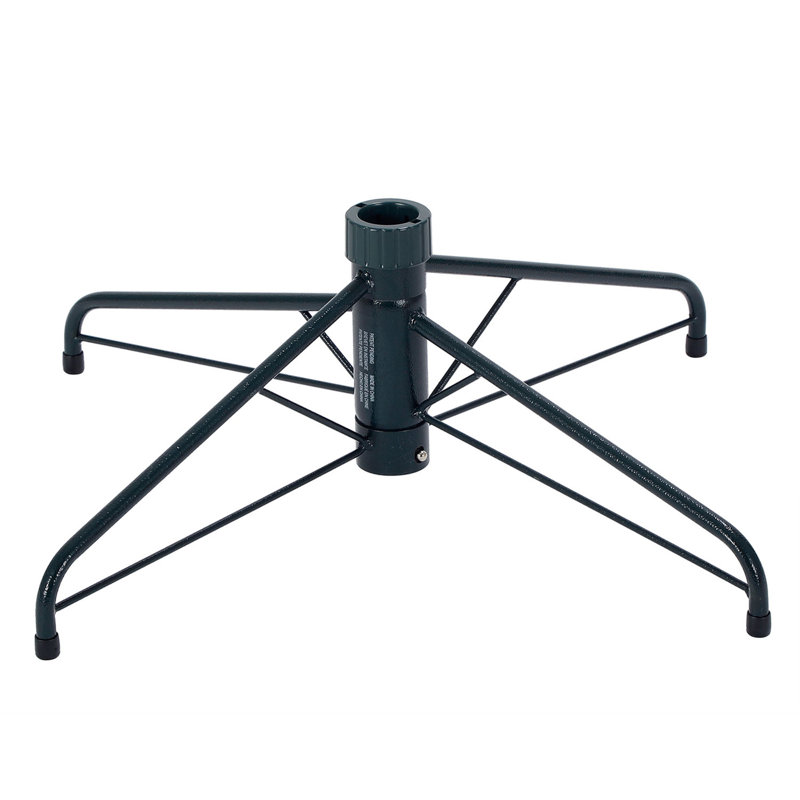 Home Heritage Artificial Christmas Tree Folding Metal Base for 1-1.5 Inch Poles
