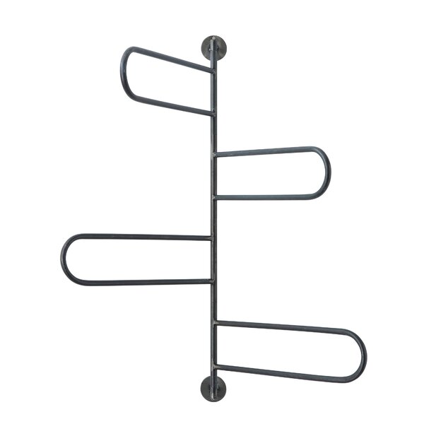 Neat Method Everyday Rubberized Hangers- Set of 25 - Black/Matte Brass