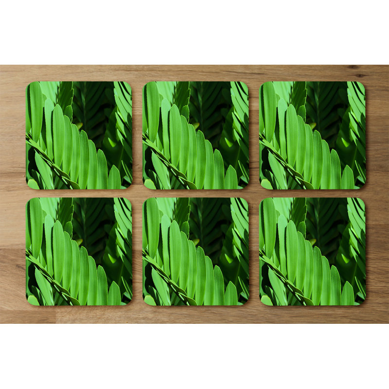 Dula Square 6 Piece Coaster Set
