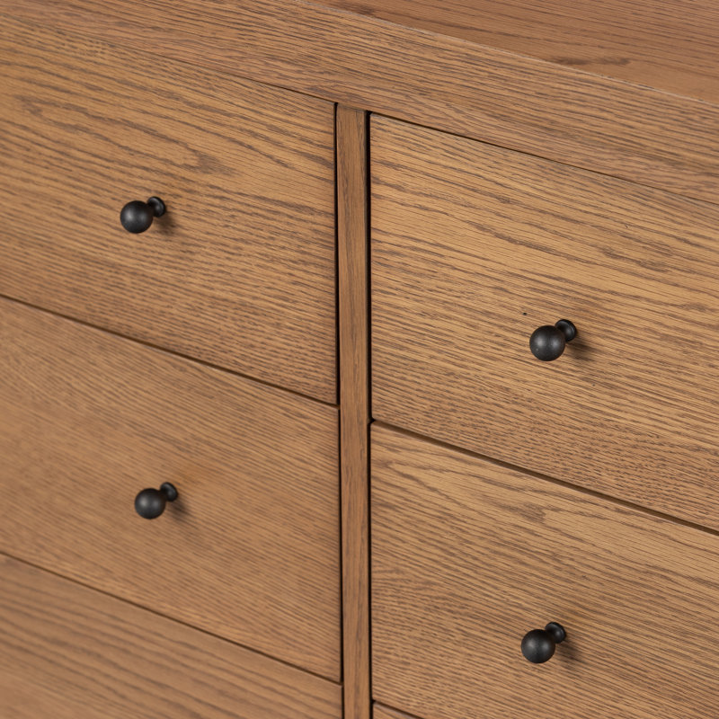 Roark 6 - Drawer Dresser, Brown