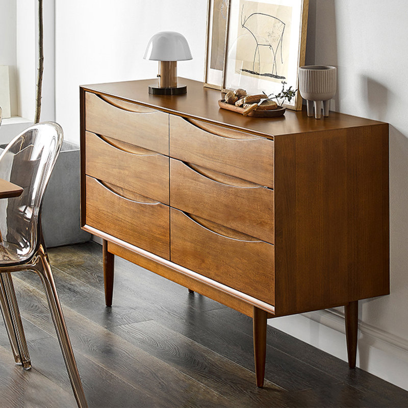 Scandinavian-Style Oak Accent Chest