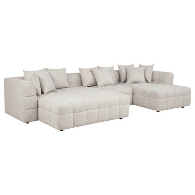 Cassano 4-Piece Upholstered Sectional Sofa