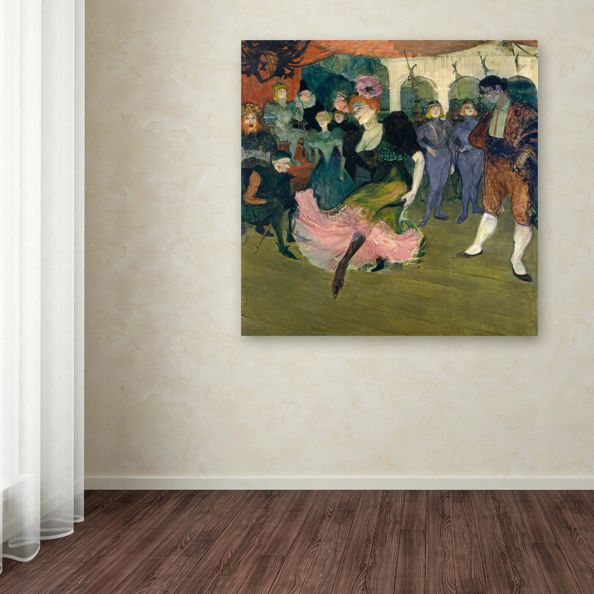 Vault W Artwork Marcelle Lender Dancing by Henri de Toulouse-Lautrec ...