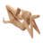 Handmade Flexible Female Wood Sculpture