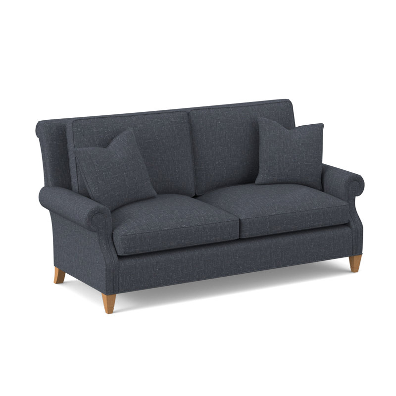 Library Sofa, Amber, Elise Harbor 100% Polyester
