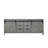 Marsyas 84 in W x 22 in D Double Bath Vanity-276123985