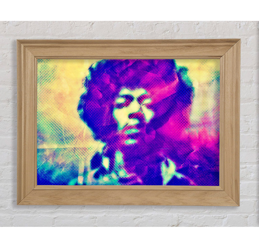 Jimi Hendrix Blur - Druck