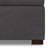Gabbie 36"W Upholstered Polyester Linen Contemporary Square Lift-Up Coffee Table Storage Ottoman with Hidden Storage