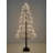 5ft Brown LED Cluster Tree with 720 Warm White LEDs Indoor Use Only