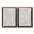 Walnut Framed Canvas