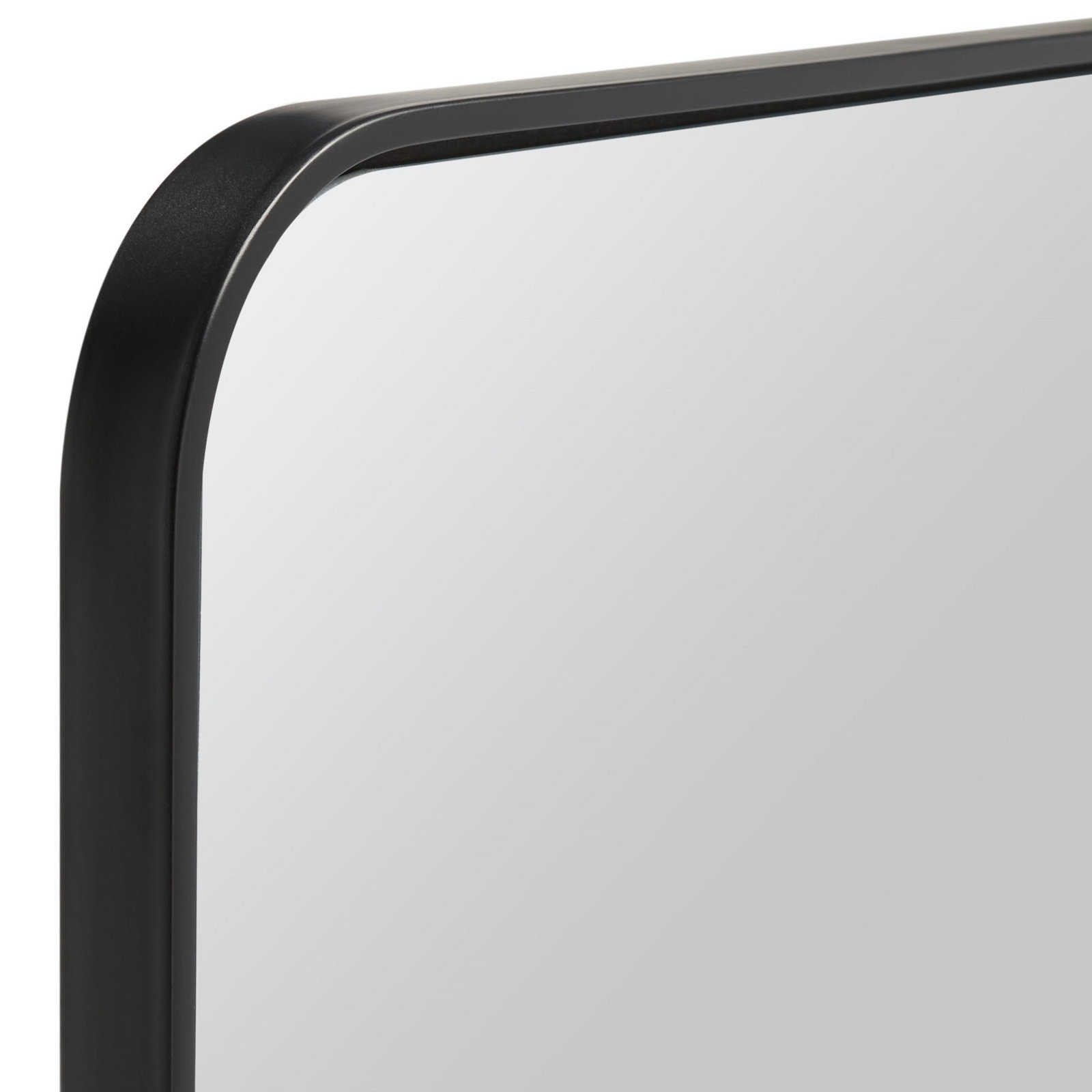 Evvie 24" Accent Mirror, Black