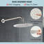 Système de douche complet avec valve brute