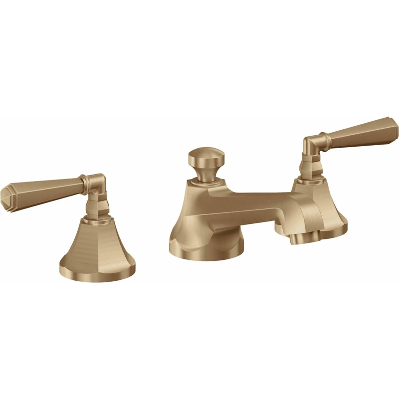 Monterey 8" Widespread Lavatory Faucet With Zerodrain, Satin Bronze