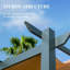 Pergola caspienne en aluminium rétractable