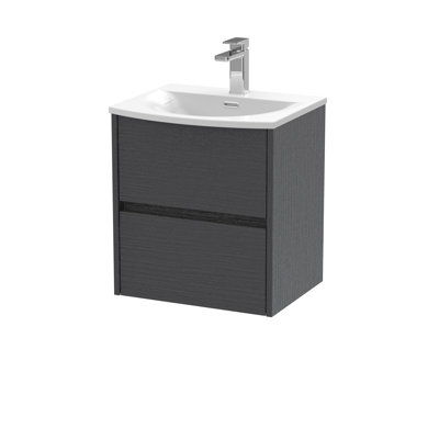 Havana 500mm Single Bathroom Vanity with Drop In Vitreous China Basin