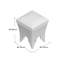Harleysville 16.1cm Wide Square Solid Colour Ottoman with Storage-16540854