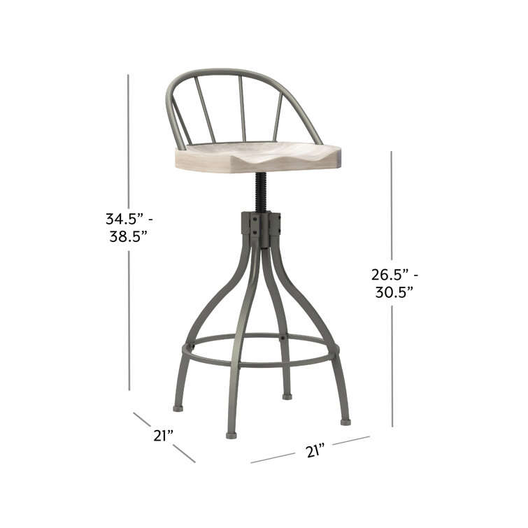 Round short leg stool/chair - Seward Associates