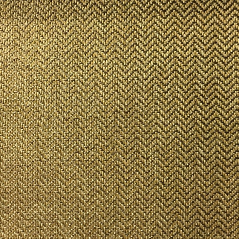 Tissu à chevrons Parker-Devon, Doré
