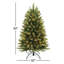 Arbre de Noël artificiel pin 4,5 pi pré-éclairé avec 469 pointes en fil mémoire et un poteau Sure-Lit-1272668539