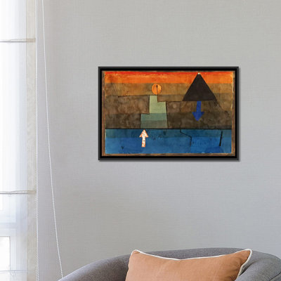 « contrastes 1924-1925 » par paul klee paiting, reproduction sur toile