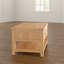 Rothbury Solid Wood Four Leg Coffee Table with Storage