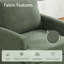 Fauteuil Clancy avec pieds en bois massif-129459927