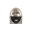 Fashion Faces Wall Art Large Smile Silver/Black Leaf