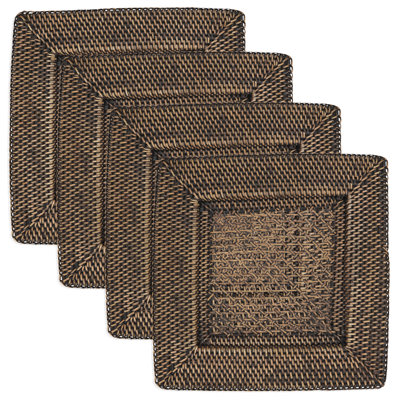 Handcrafted Rustic Charger Plate (Set of 4)