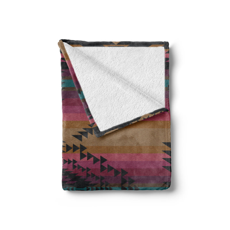 Hand Woven Throw Blanket, 50" x 60"