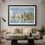Regatta at Argenteuil-Claude Monet - Reproduction encadrée avec passe-partout et verre - 1872-2071497926-2071497946-2071497949