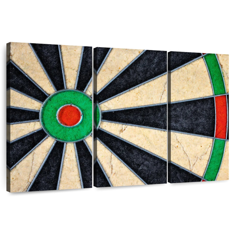 Senne Rustic Dartboard, 20" H x 33" W
