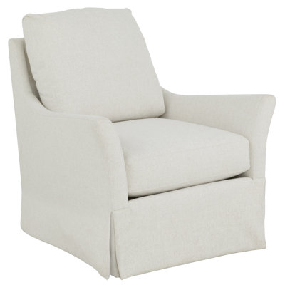 Chaise pivotante à accoudoirs évasés