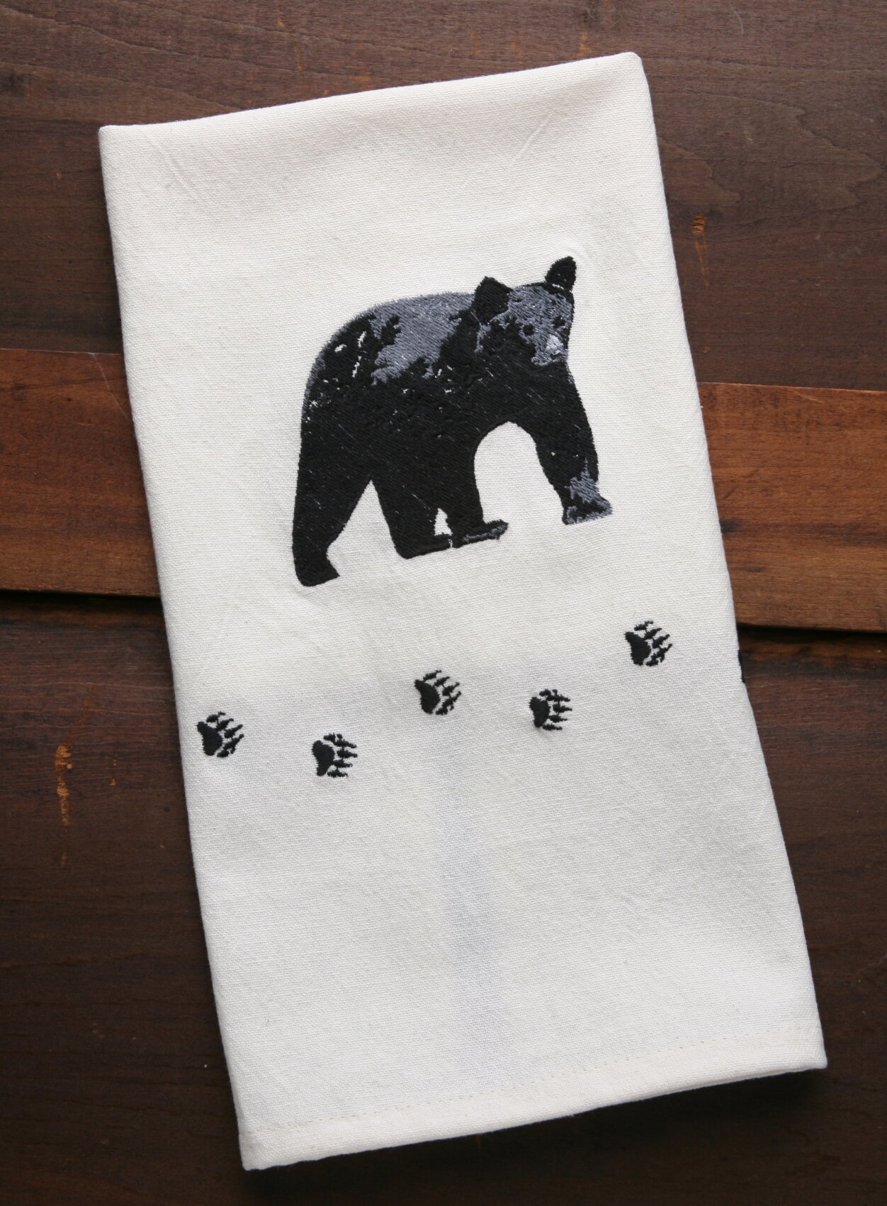 Tea Towel - Black Bear