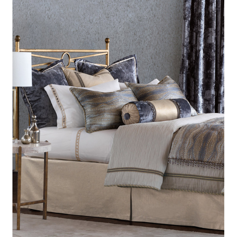 Imogen Comforter, King Comforter, Hand Tacked